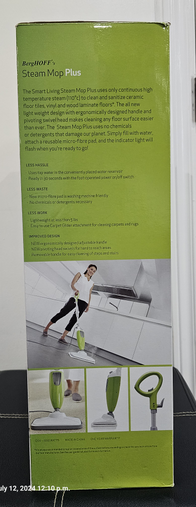 Steam Mop Plus: The Eco-Friendly, Effortless Cleaning Solution - photo 5