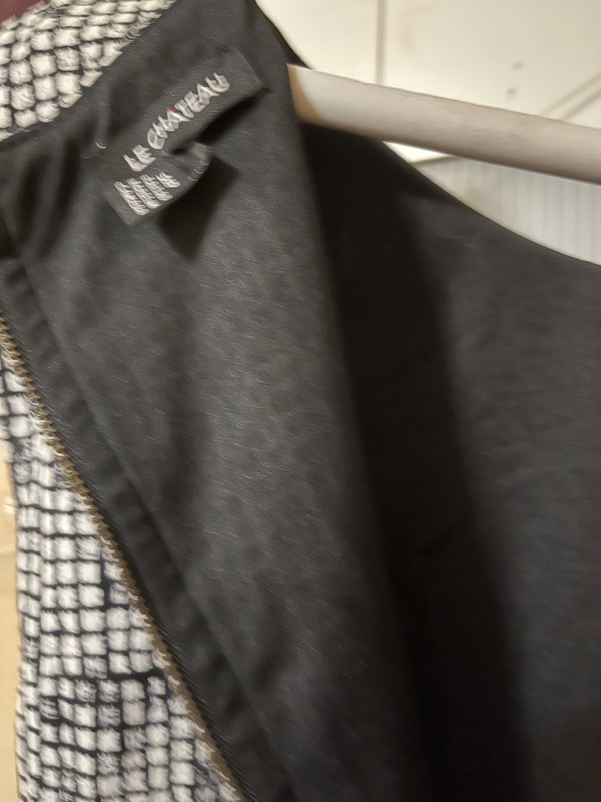 Black and white dress from Le Chateau.  Size S  Size M image indicator(6)