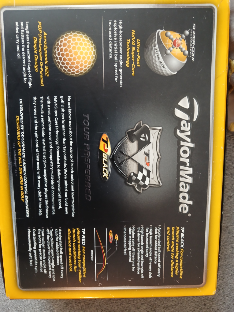 Taylor made 12 golf balls image indicator(2)
