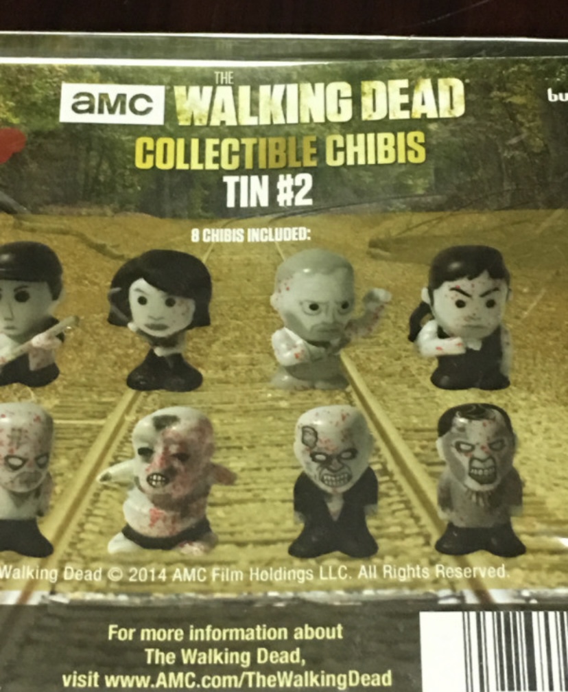 AMC THE WALKING DEAD COLLECTIBLE CHIBIS TIN #2 8 CHIBIS image indicator(3)
