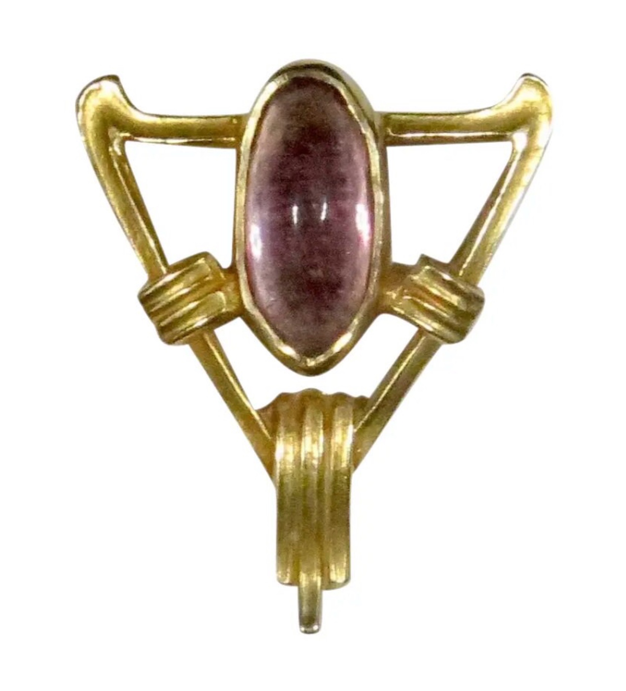 Edwardian 14K Gold Frank Krementz & Co Stick Pin thumbnail