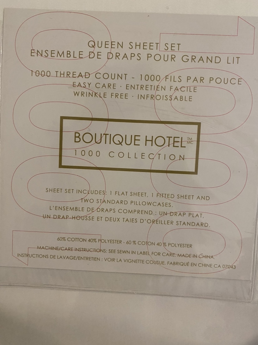 Queen sheet set- unopen - photo 2