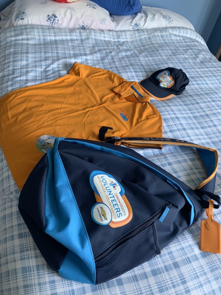 Pan Am volunteer uniform duo. Backpack already taken thumbnail
