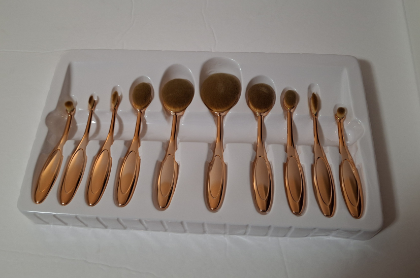 Silver Star Mermaid Multi-purpose Brushes 10pcs image indicator(10)