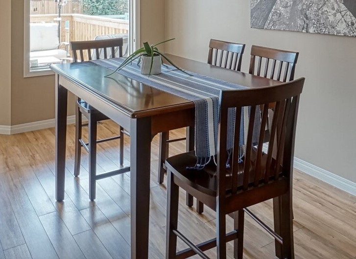 7Pcs solid wood Dining Table Set - photo 3