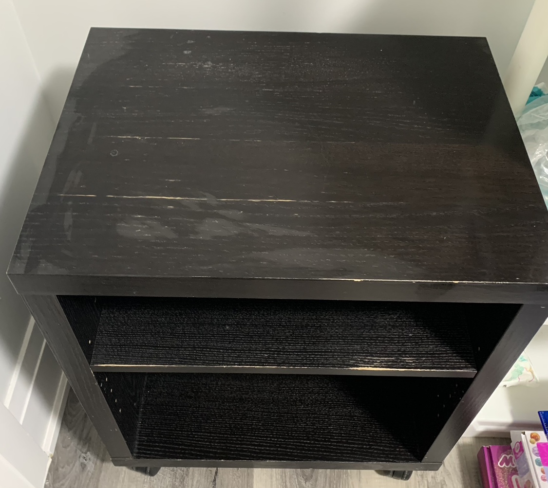 Night stand with rolling wheels - photo 2