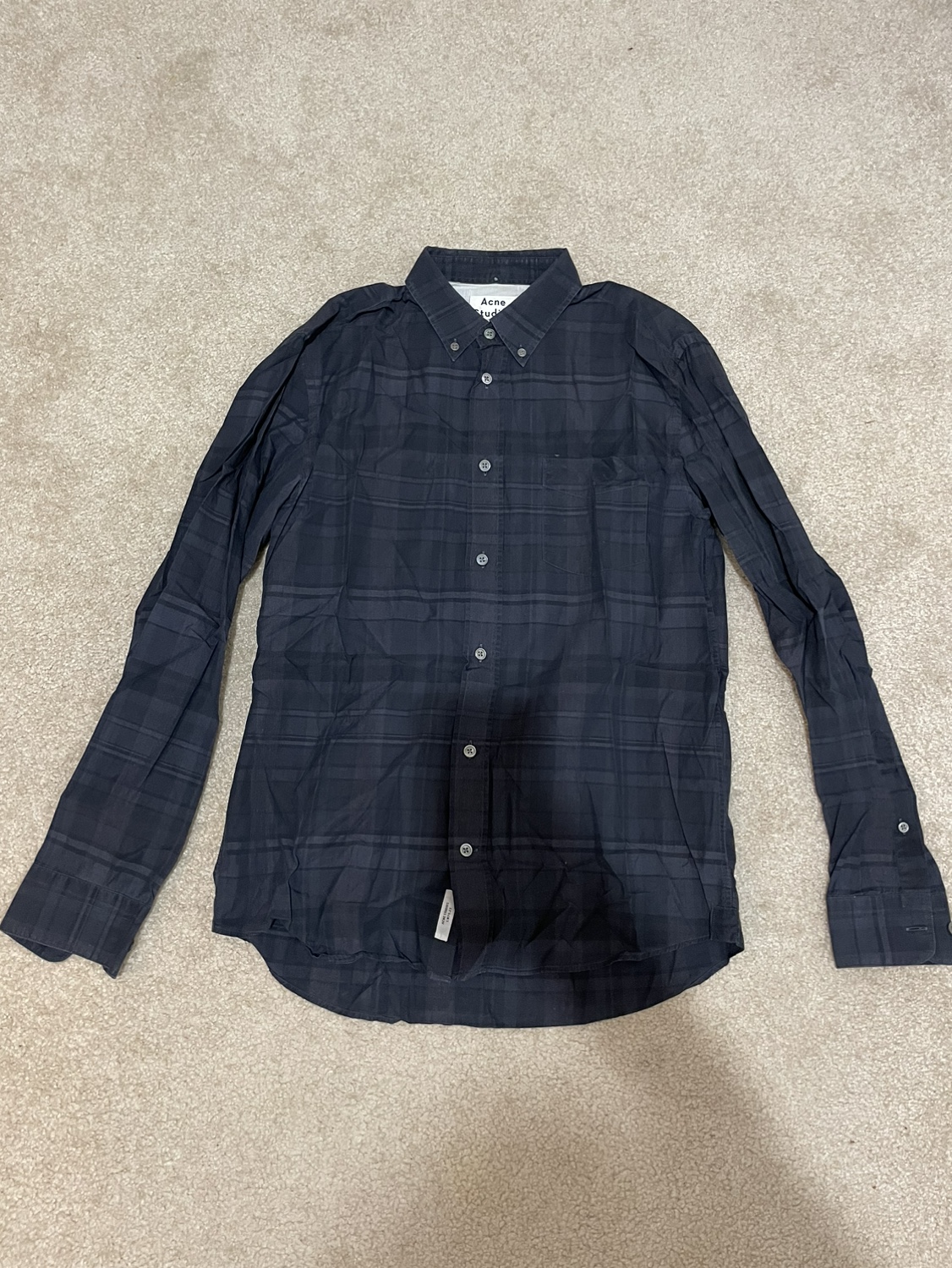 Mens ACNE dress shirt, size 48 image indicator(2)