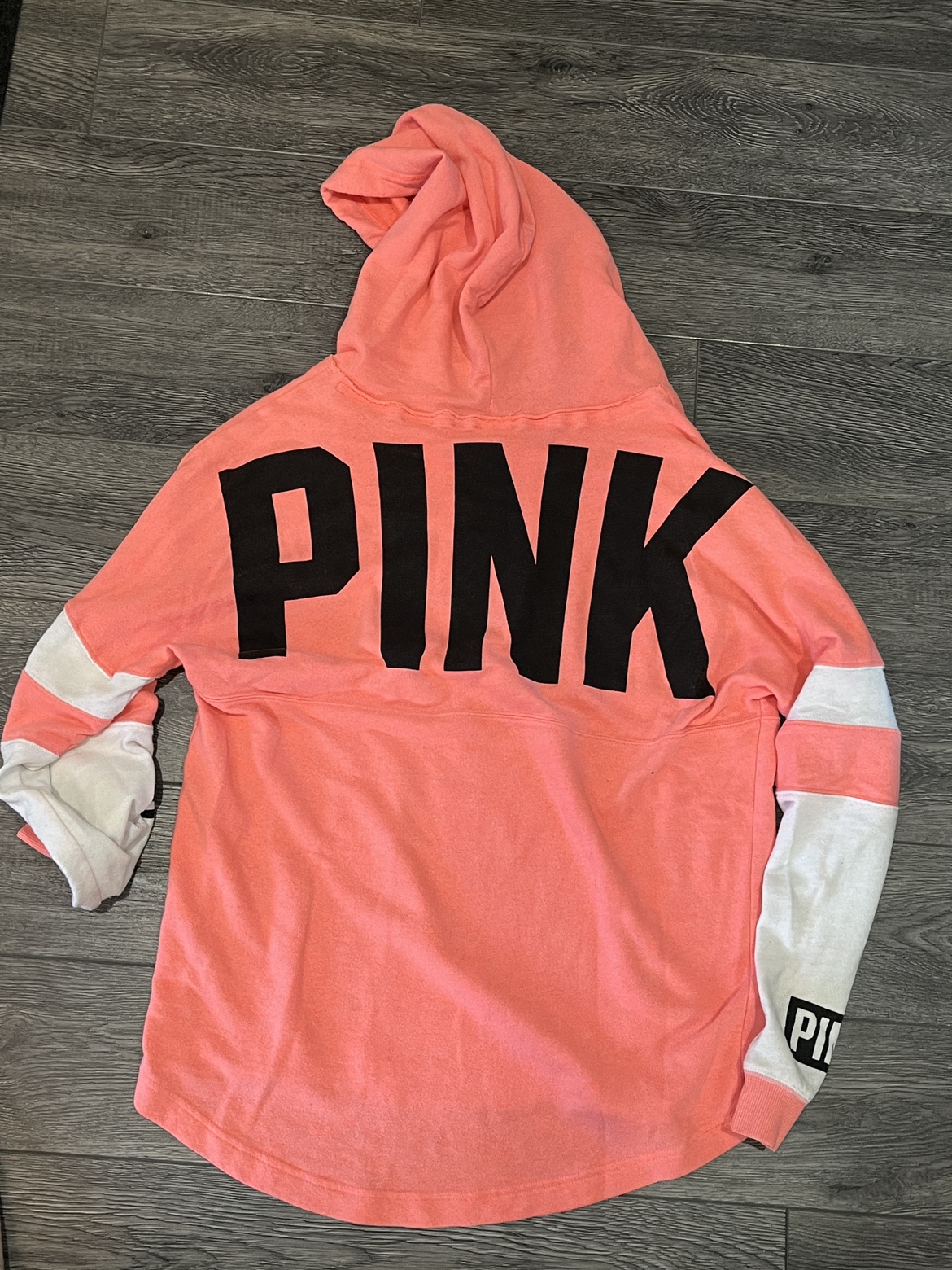 PINK Medium Hooded Sweatshirt image indicator(2)