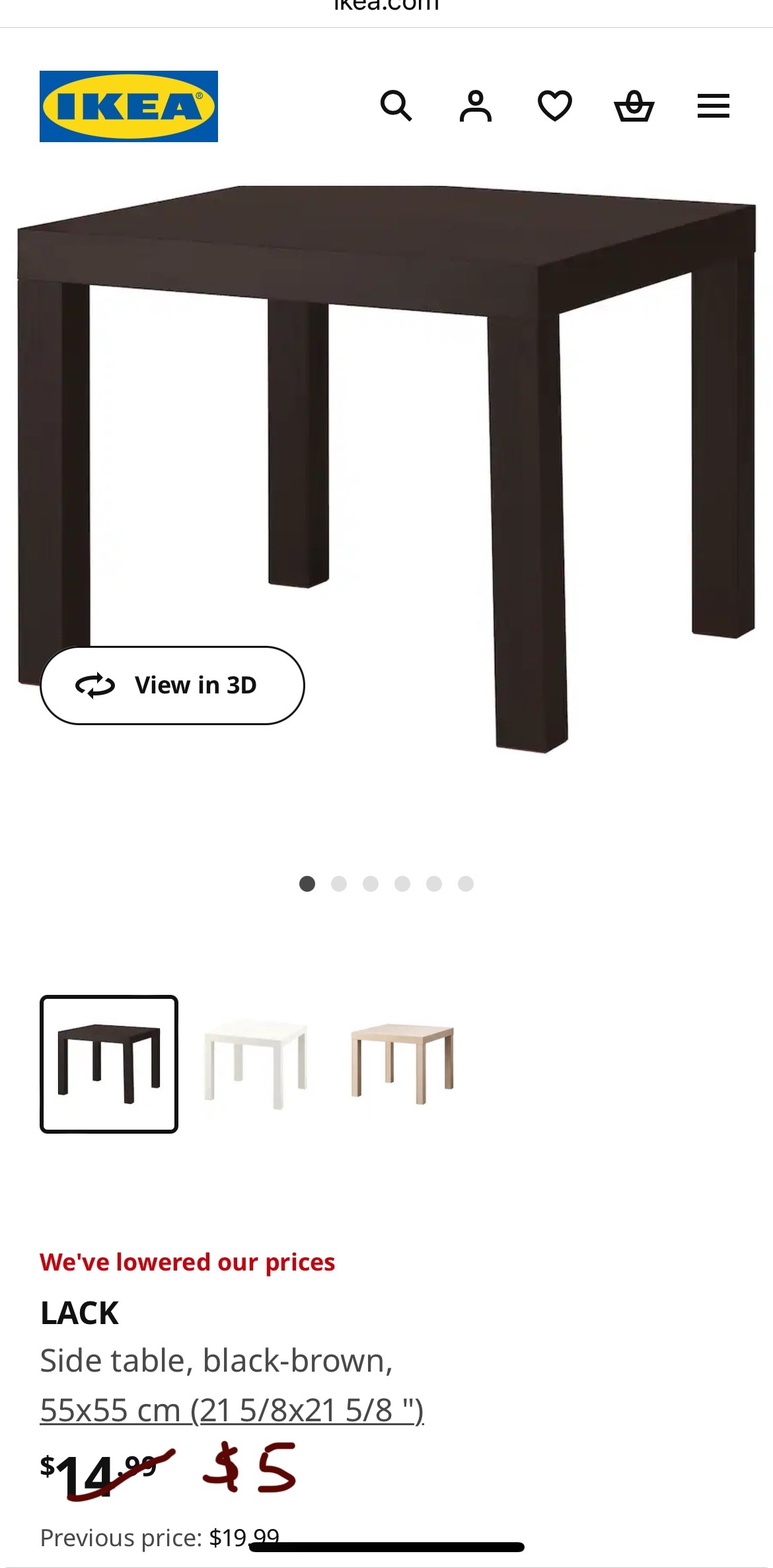 Side table