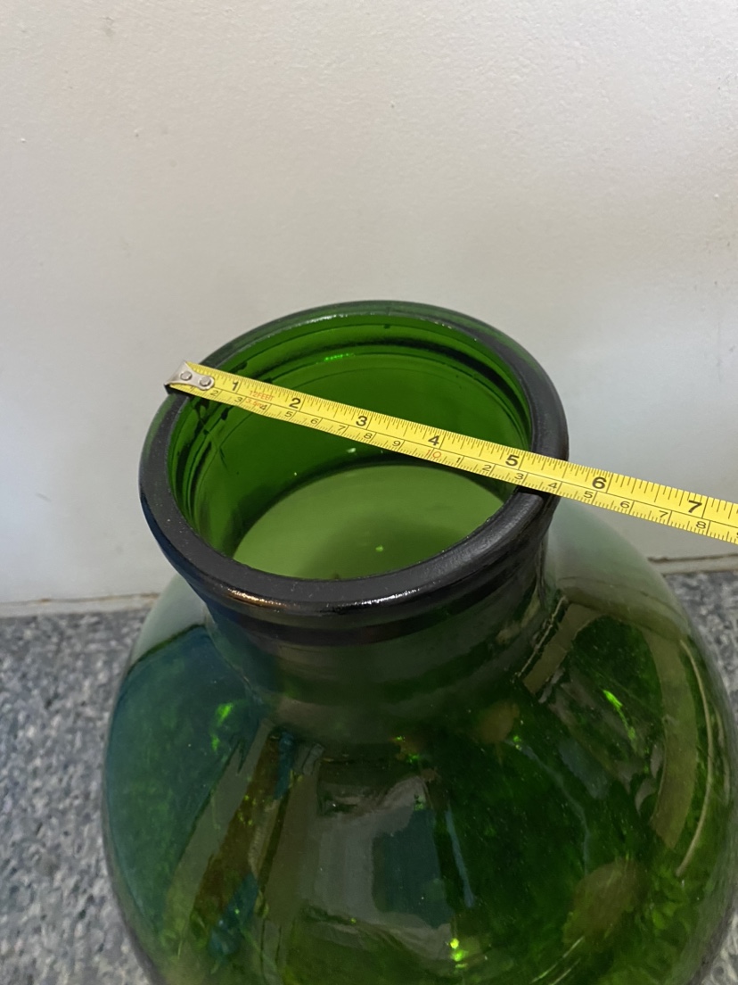 Big Green glass jar image indicator(3)