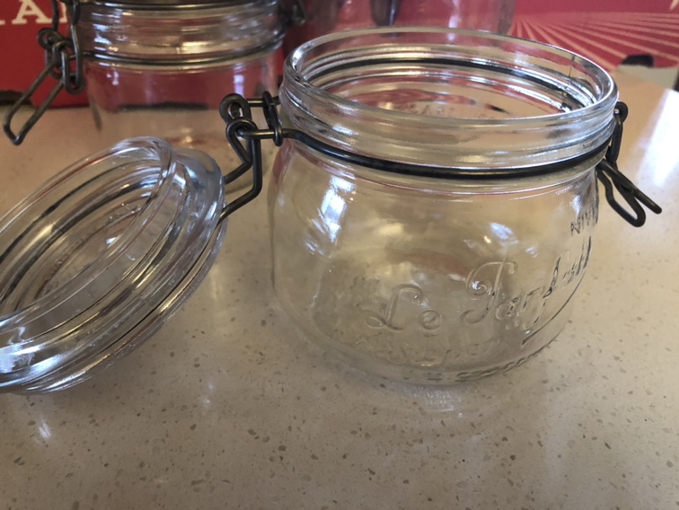 Le Parfait,  made in France —-  “Clip Top Jars” in NE YEG image indicator(3)