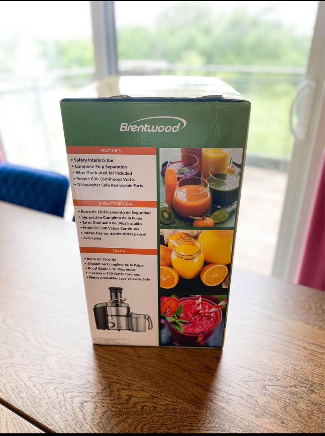 [Free Delivery-New] Brentwood Juicer JC-500  1200W