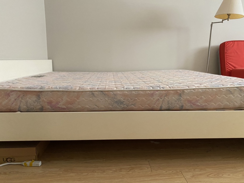 Queen Bed-frame and mattress - photo 2