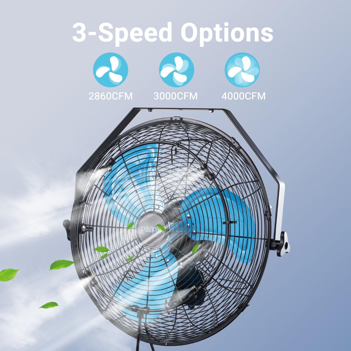 Brand New pasapair 18 Inch Wall Mounted Fan - photo 2
