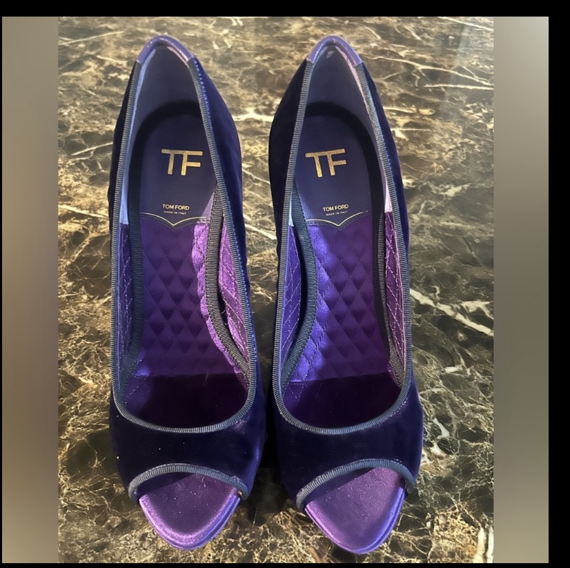 Tom Ford Purple Heels - size 37