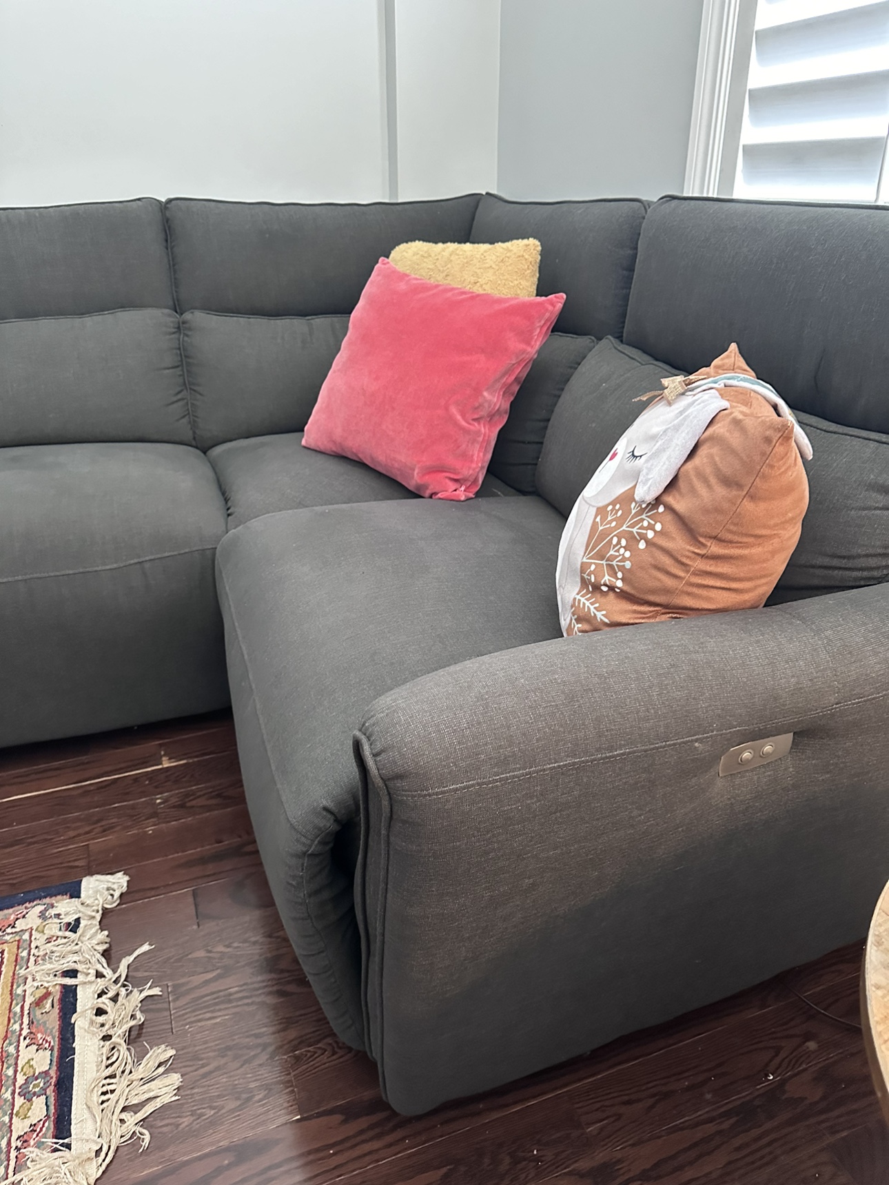 Sectional sofas with 2 electrical recline seats at both sides - photo 2
