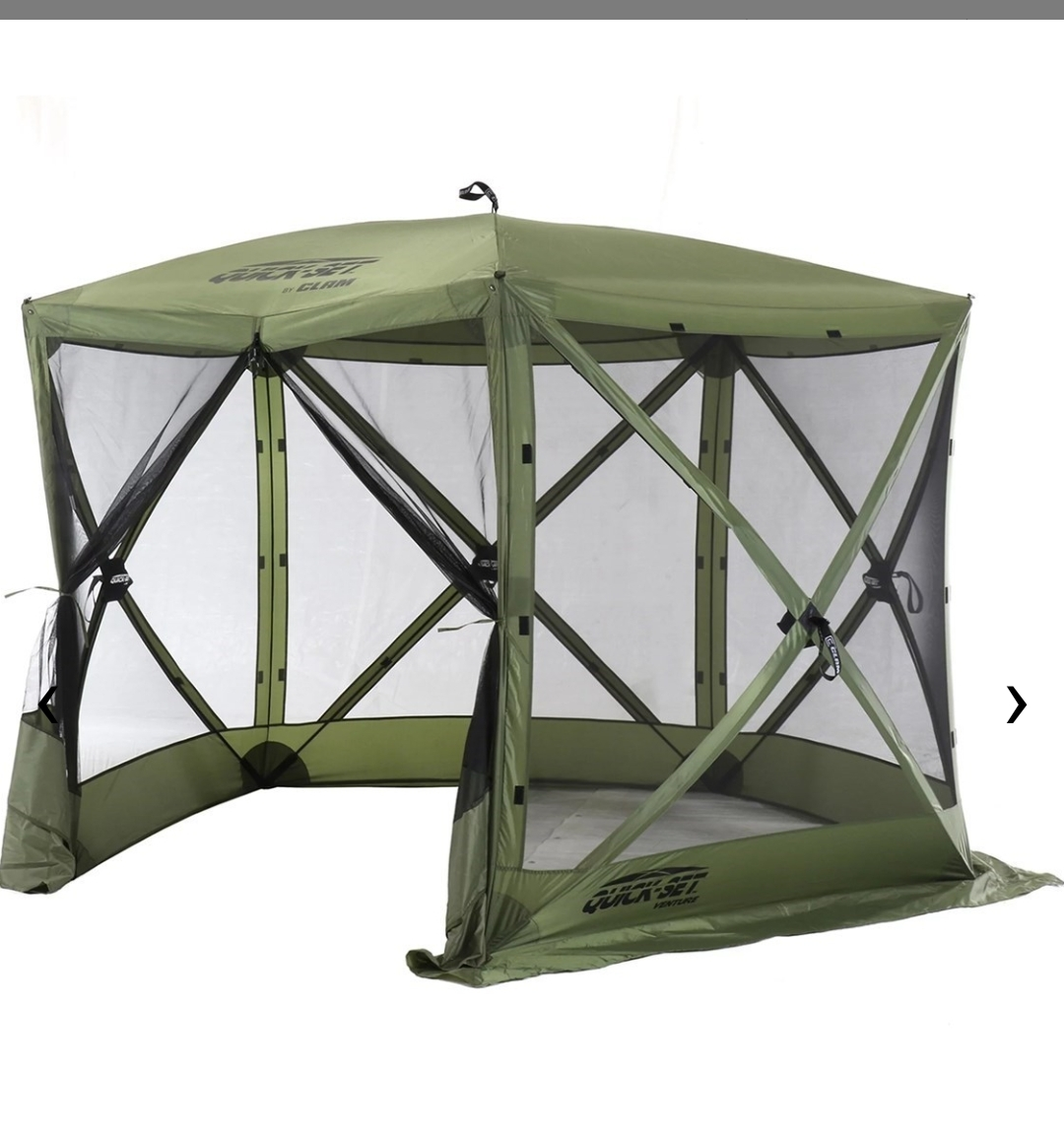 CLAM VENTURE CANOPY SHELTER 9'X9