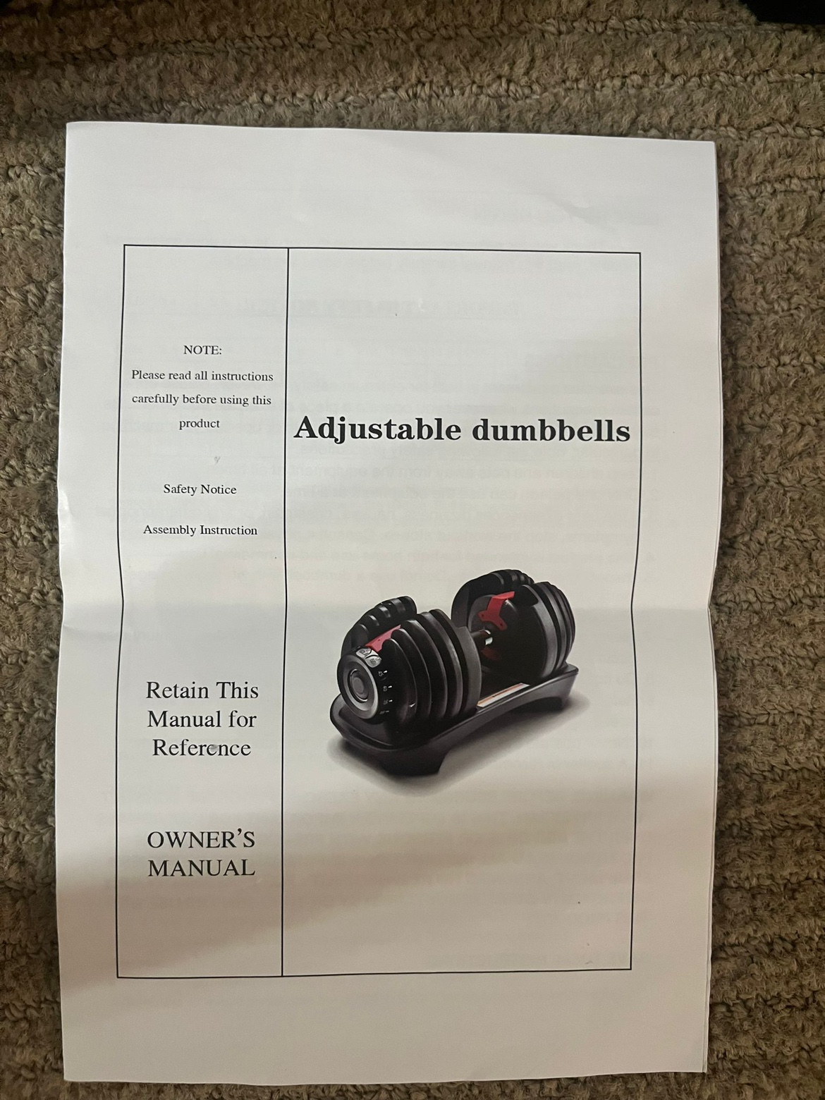 Adjustable Dumbells - photo 3