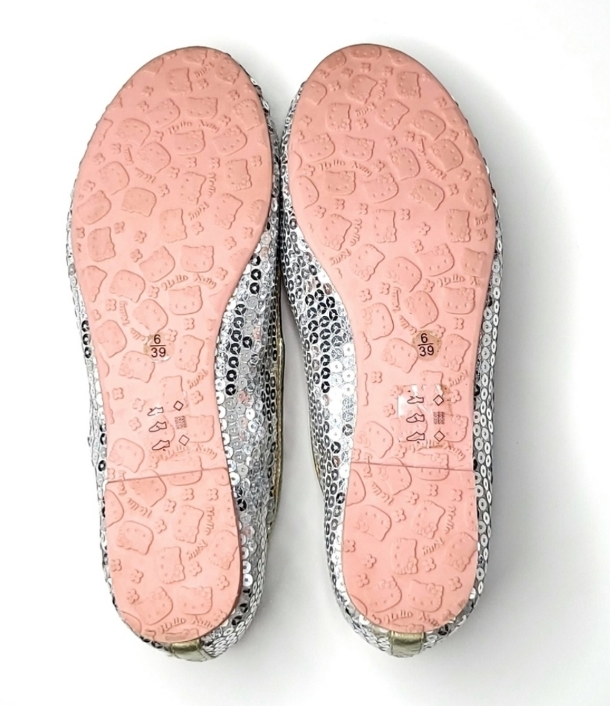 Hello Kitty Silver Sequinned Ballet Flats (minor flaws) image indicator(7)