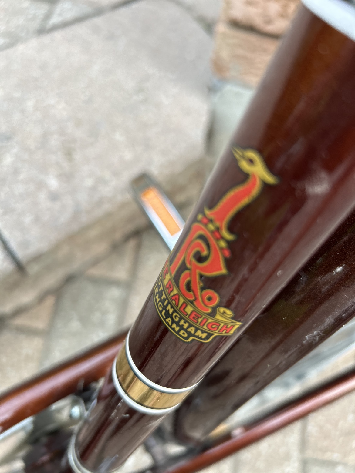 Vintage Raleigh bicycle image indicator(6)