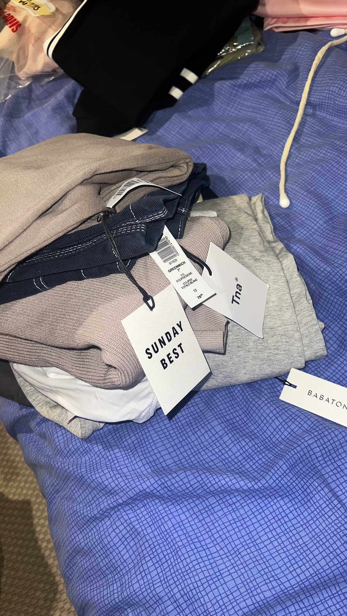 Assorted Aritzia items/Balenciaga brand new with tags