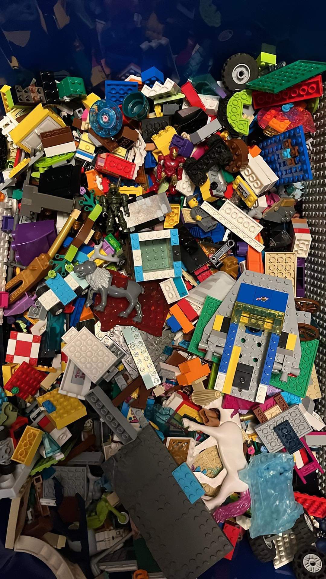 About 12 pounds of Lego image indicator(3)