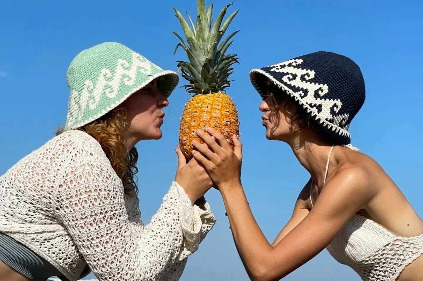 Hand-knitted Bucket Hat image indicator(3)