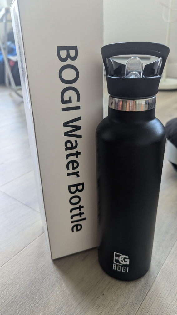 Steel water bottle