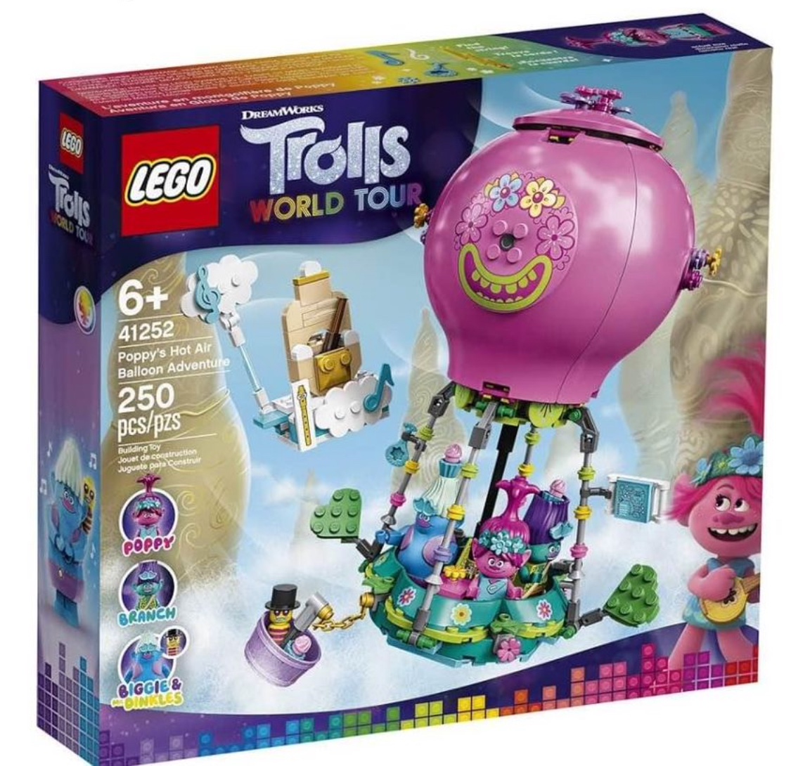 Lego Trolls World Tour Poppy’s Hot Air Ballon Adventure thumbnail
