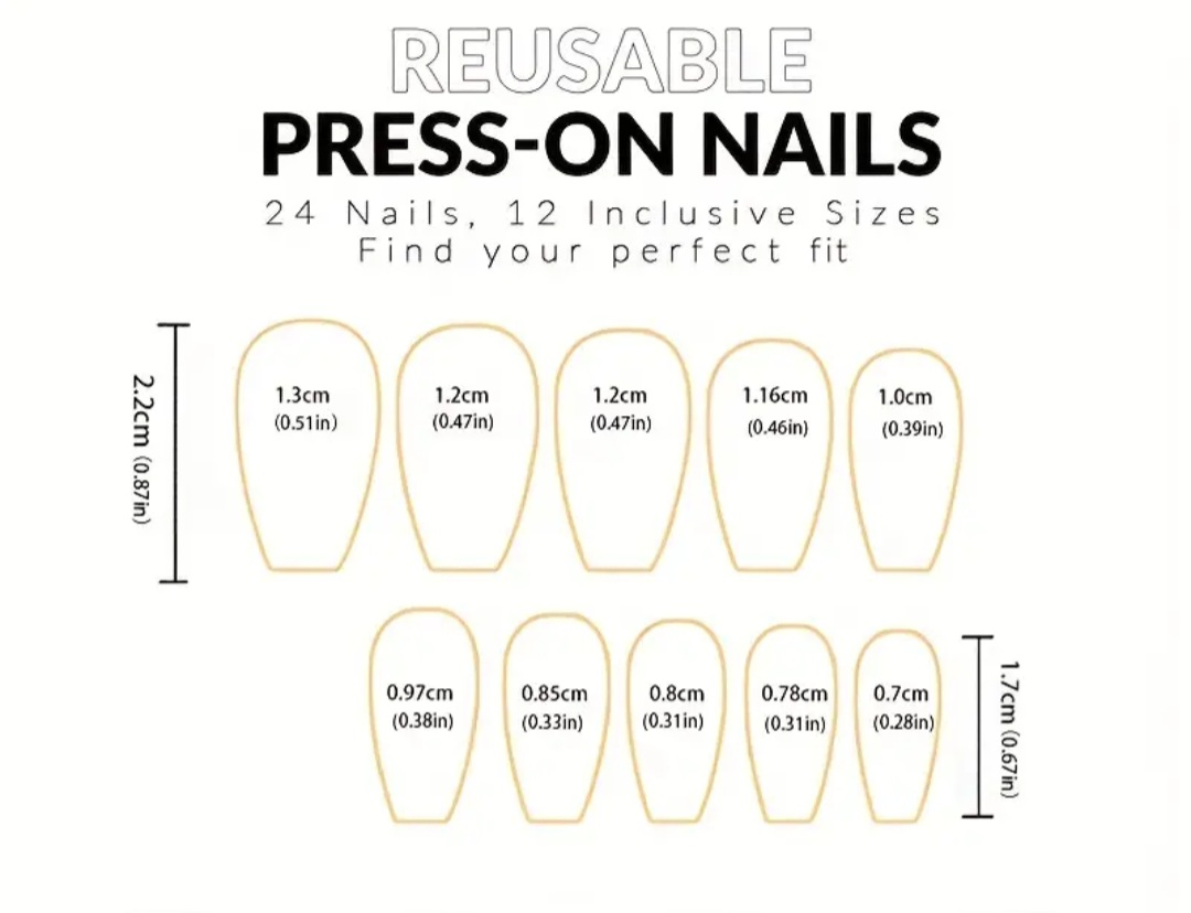 Press on fake Nails image indicator(4)