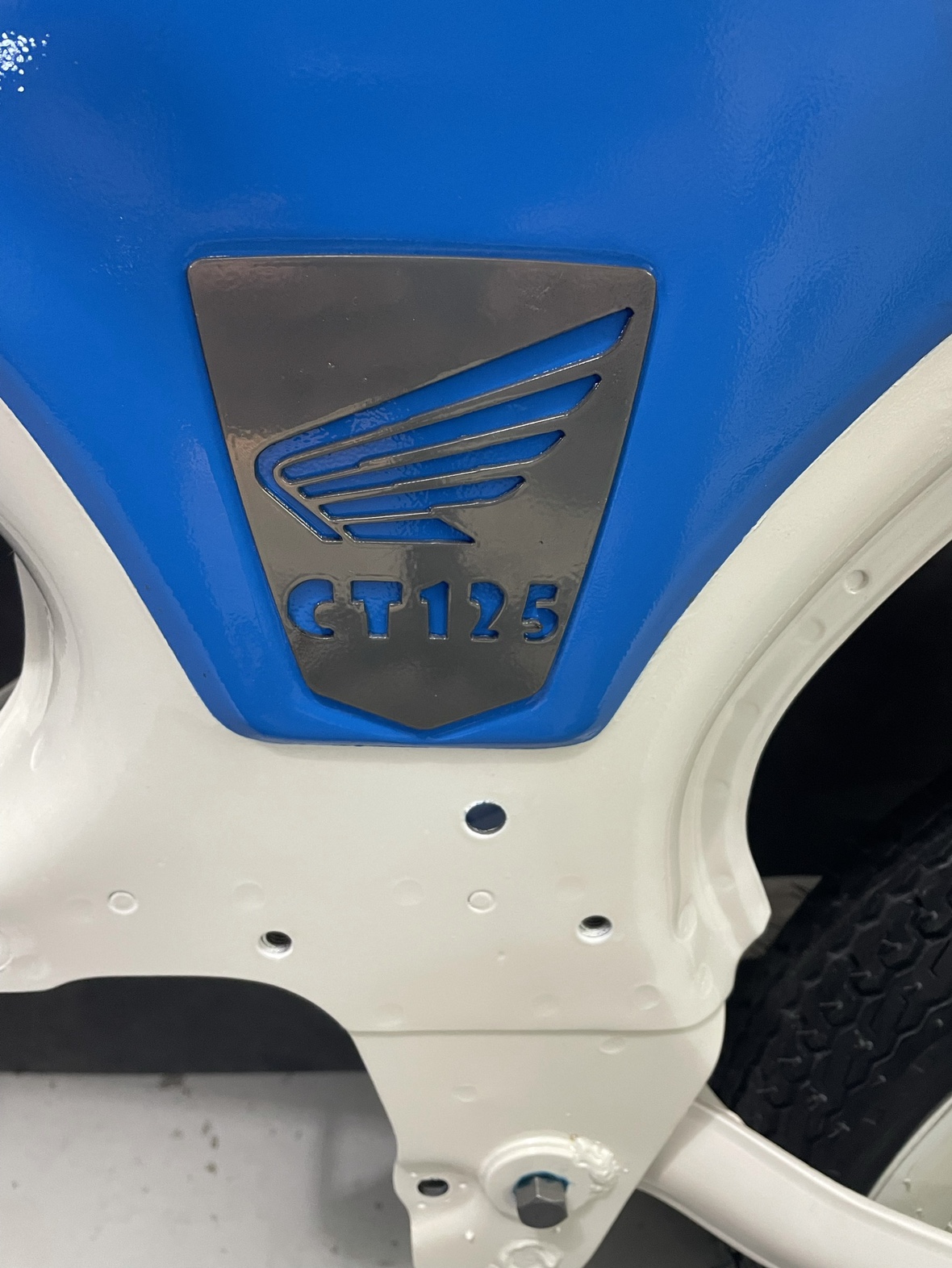 Honda ct70 restomod - photo 4