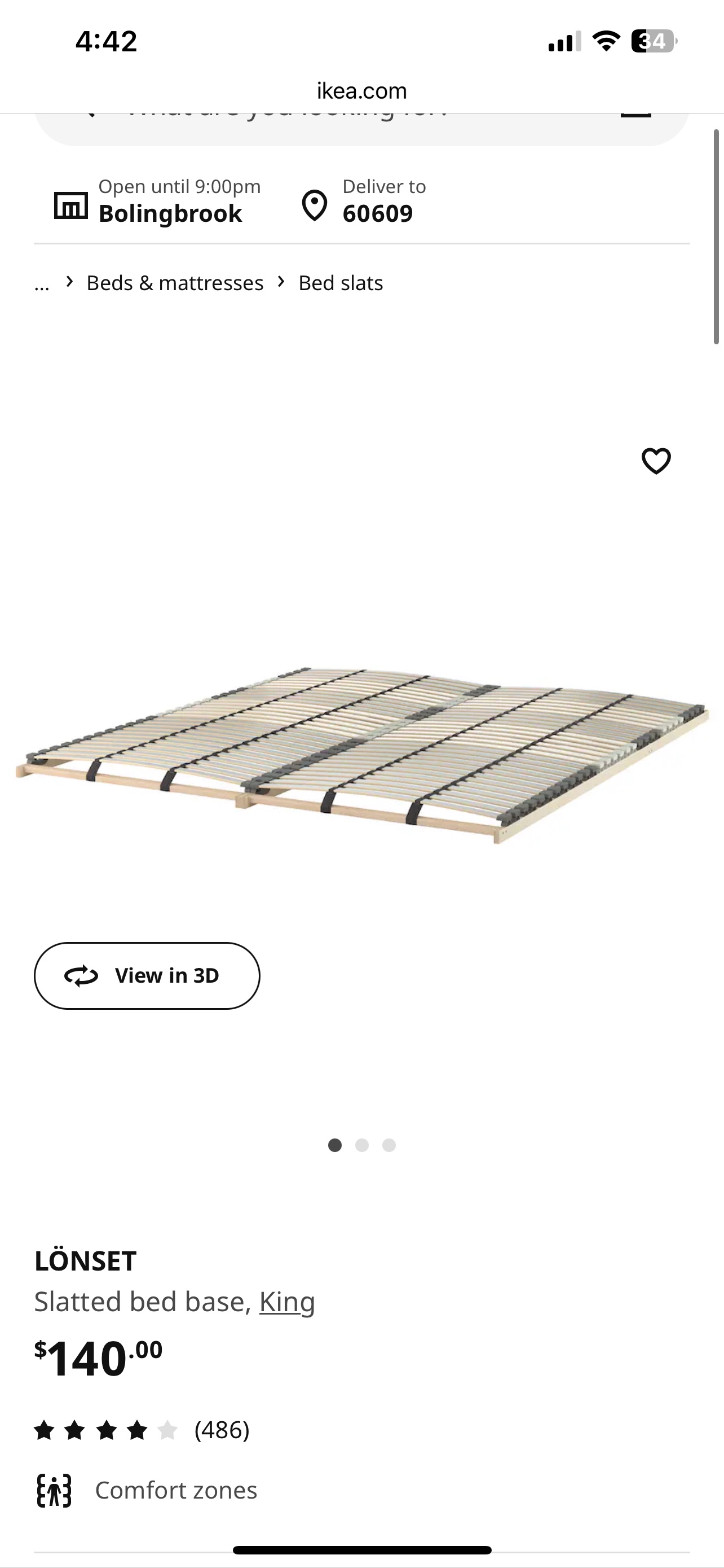 King size bed base with support ⚽️ - photo 4
