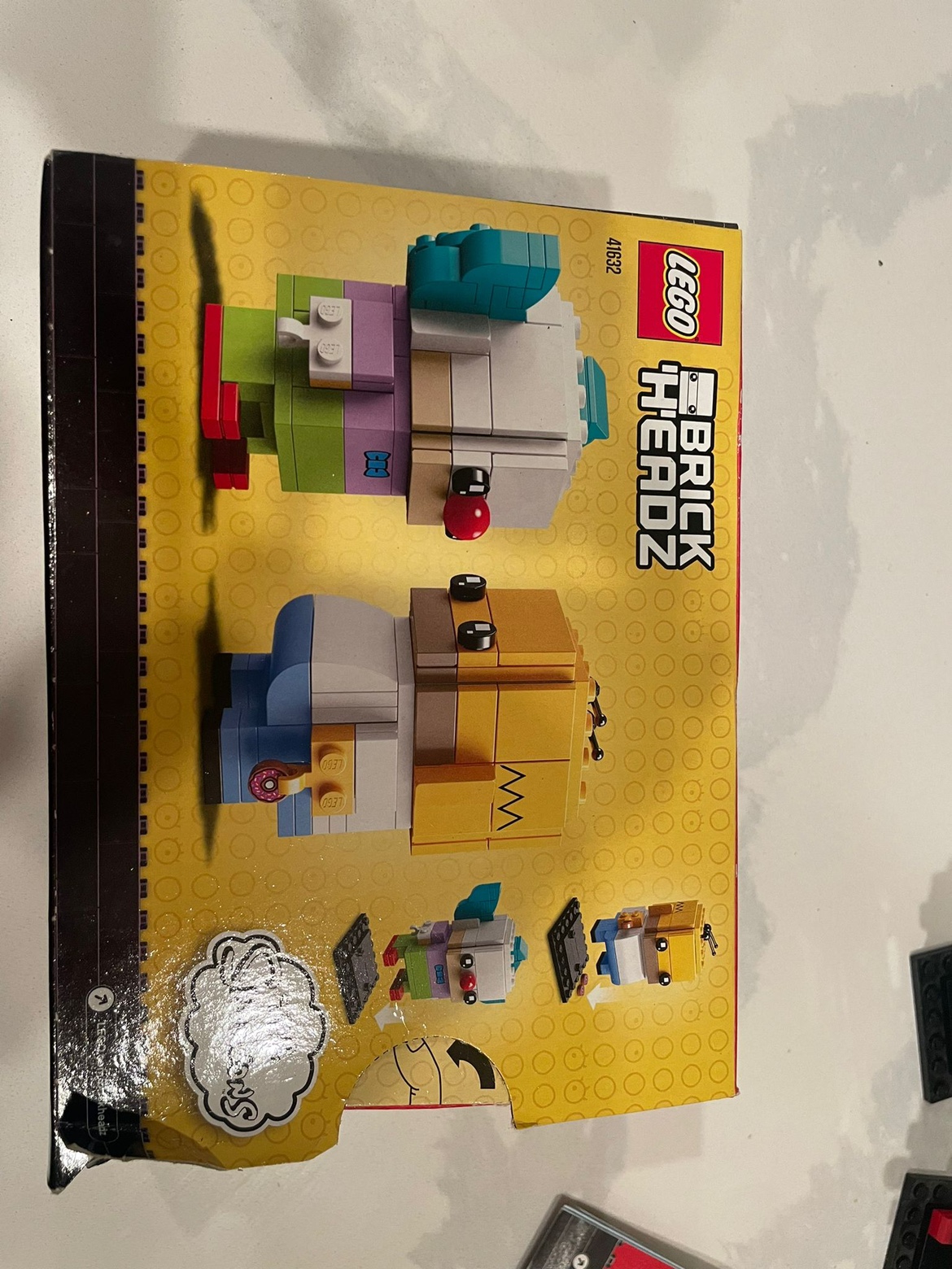 LEGO Brickhedz The Simpsons Homer & Krusty the Clown (41632) image indicator(2)
