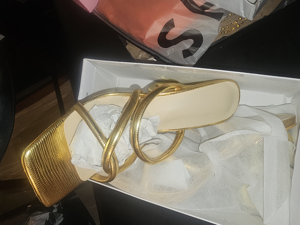 Ladies' Mule Sandal With Unusual Heels - photo 2