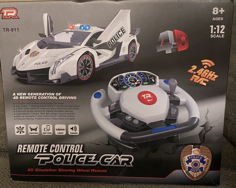 Top Race police car -New - photo 3