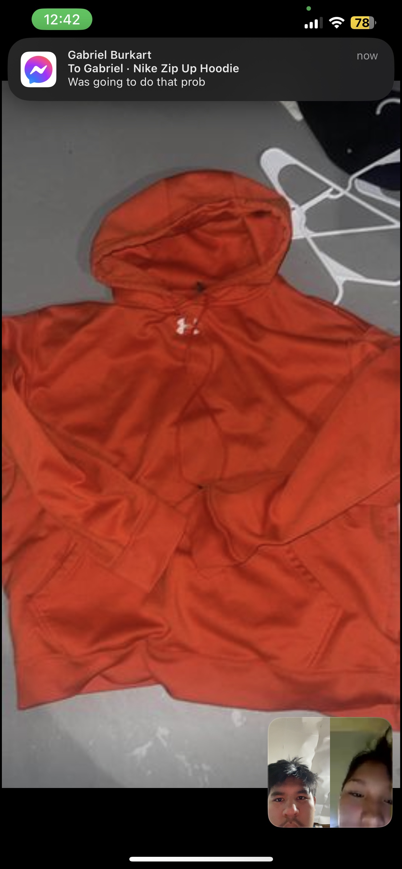 Under Armour hoodie