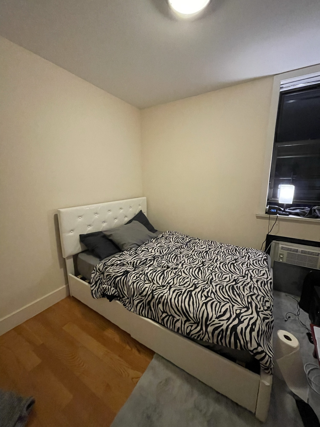 Full size firm Innerspring Mattress with bed frame. - photo 2