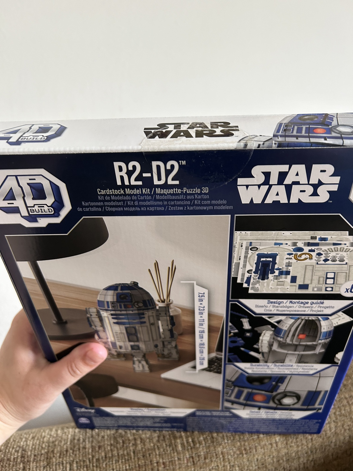 R2D2 Star Wars Puzzle Build - photo 4