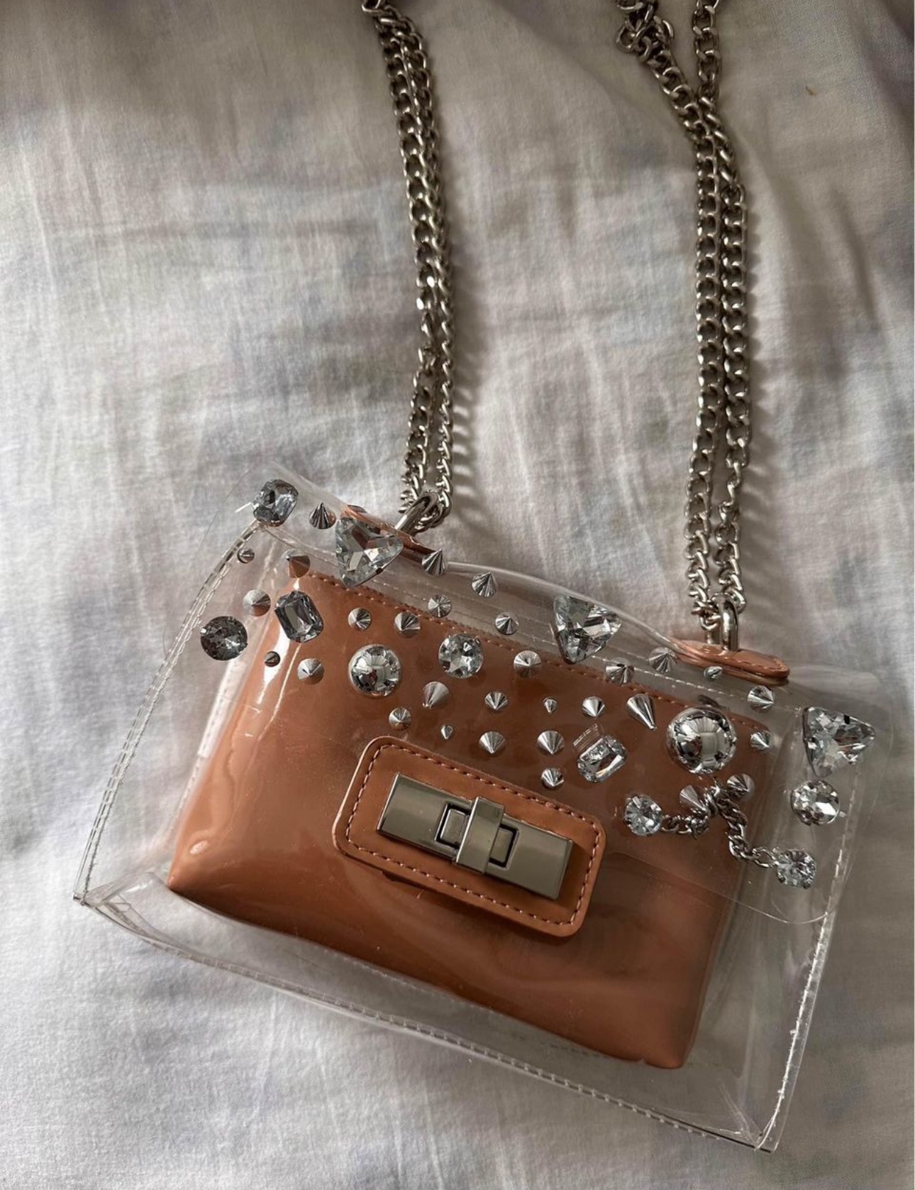 Steve Madden Clear Handbag/Crossybody
