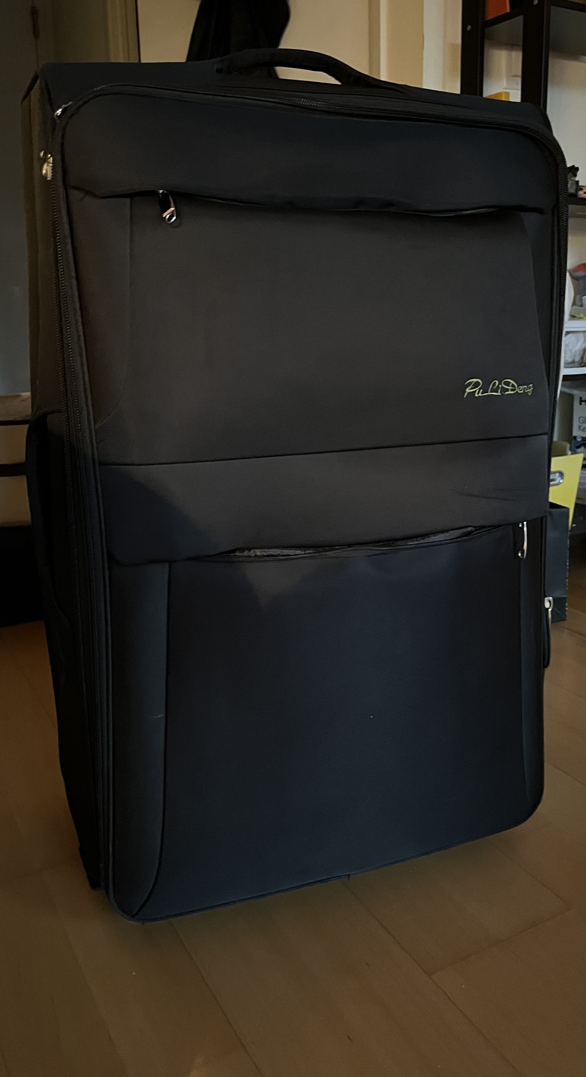 Large luggage trolley - Dark Brown