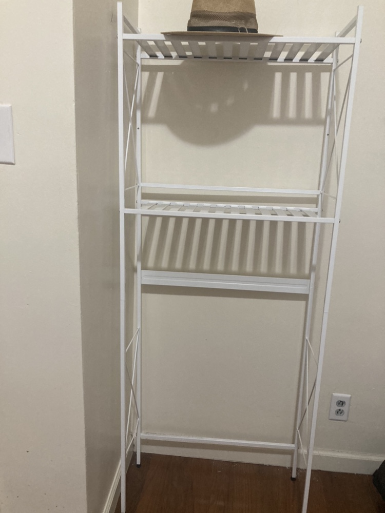 Over the toilet storage