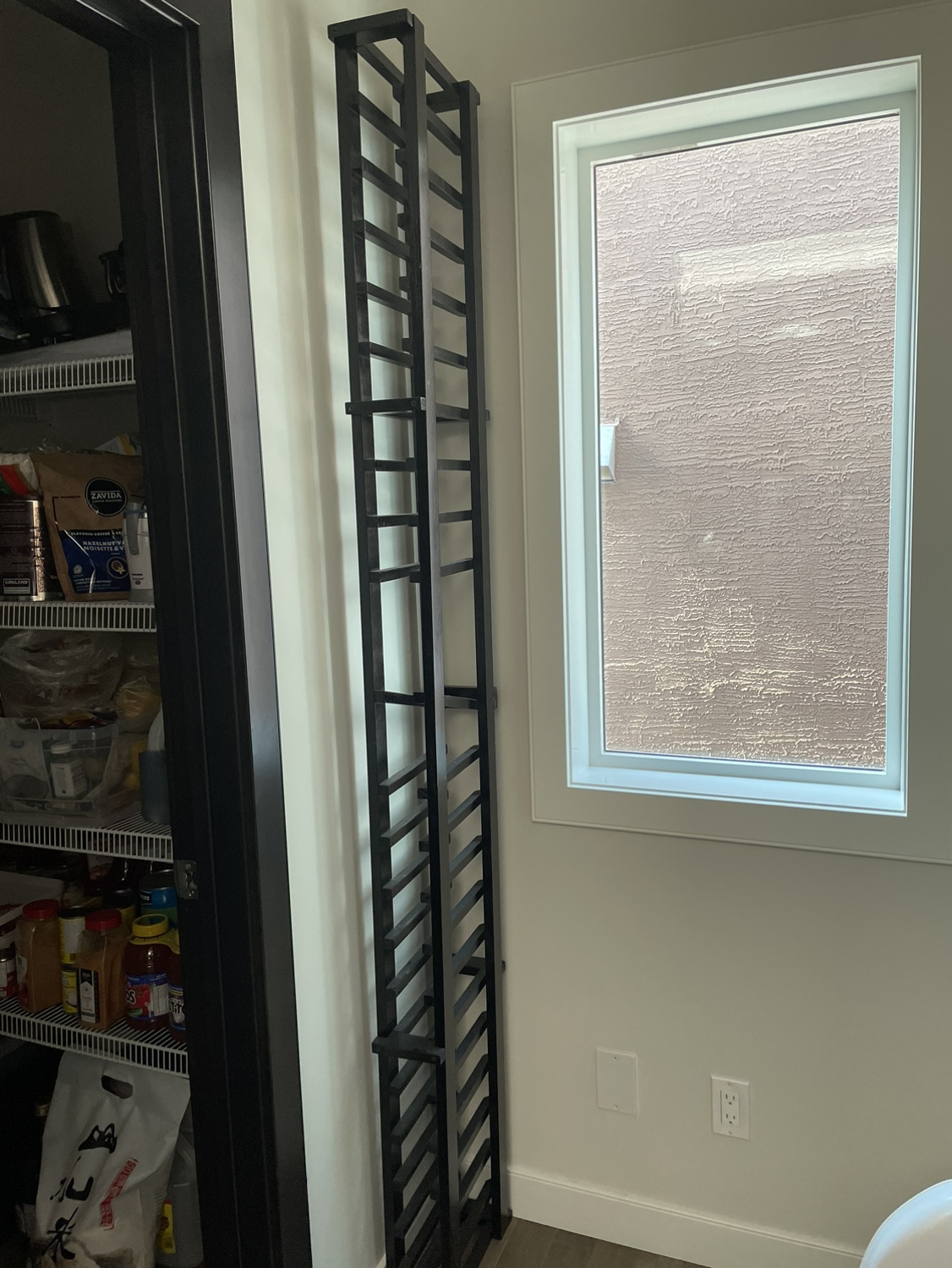 22 tall shelf wine bottle holder