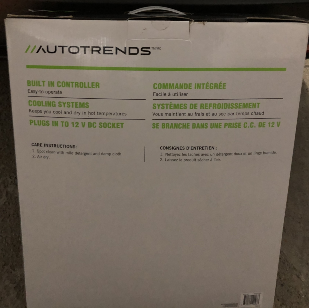 Car cooling seat cushion BNIB image indicator(2)