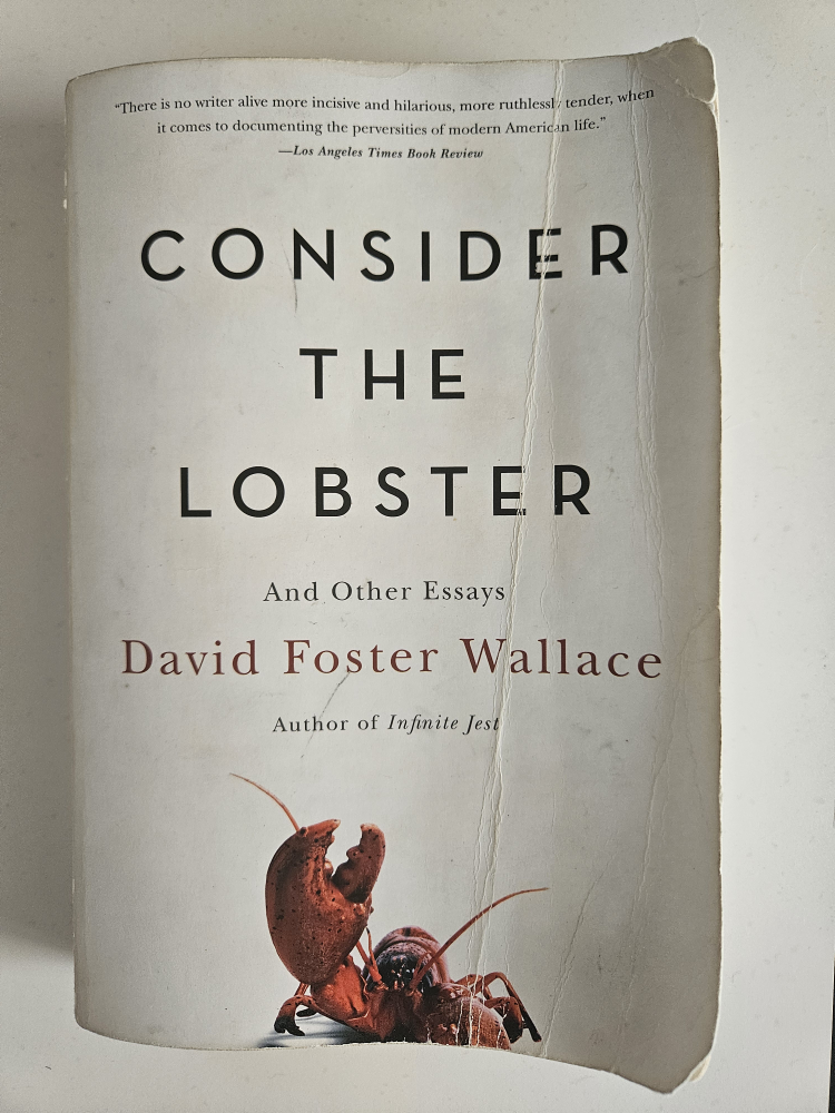 Consider the Lobster essays by David Foster Wallace #freecycle