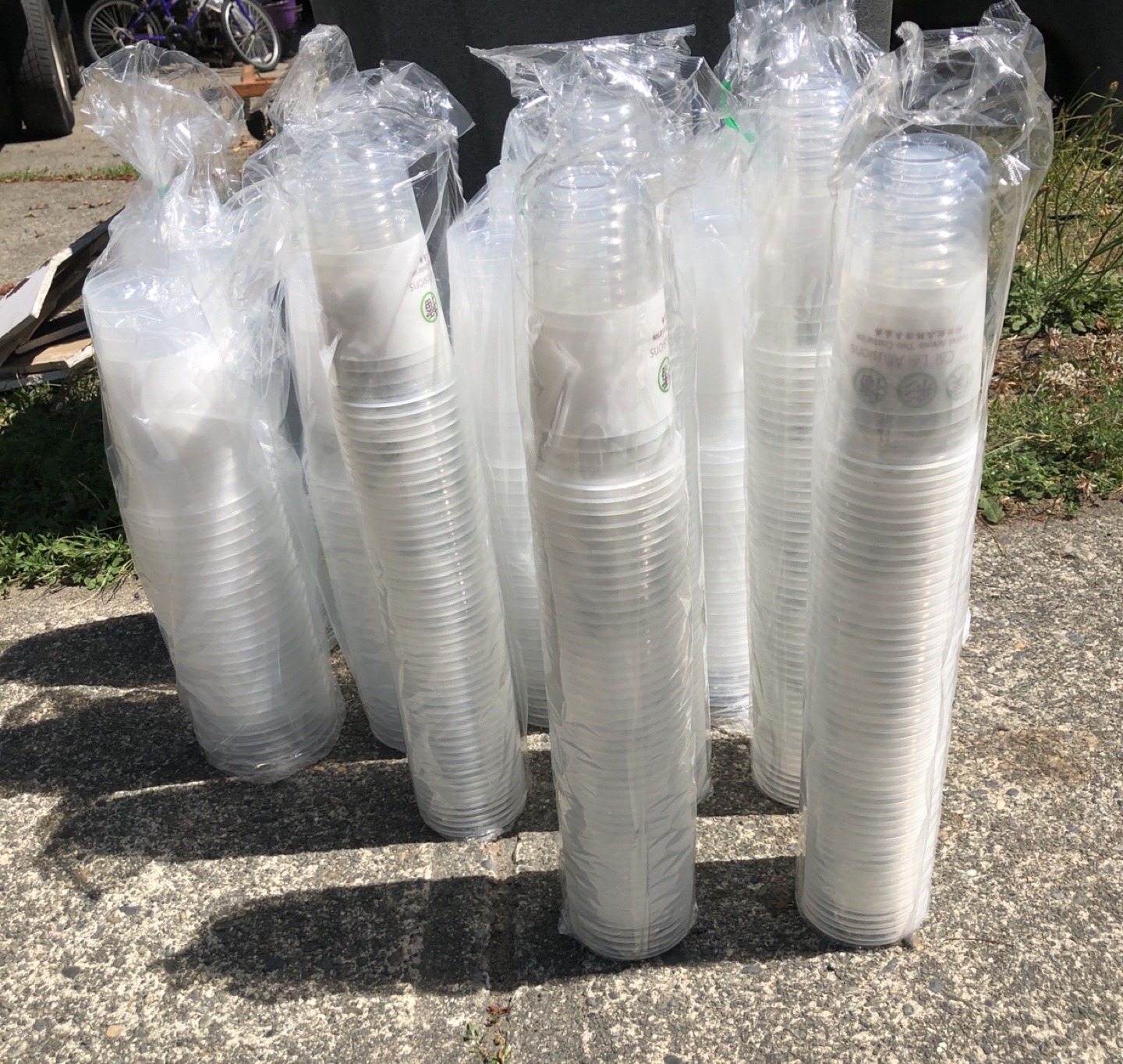 Plastic cups ⚽️