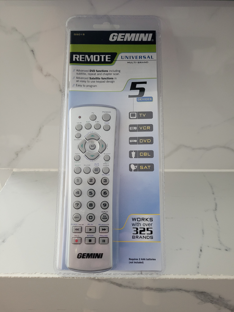Gemini 5 Device Universal Remote