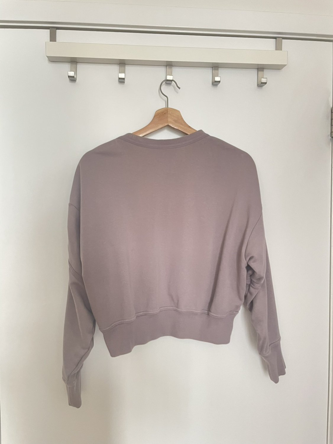 Nike Dri-fit thermal training crew sweatshirt violet purple - photo 5