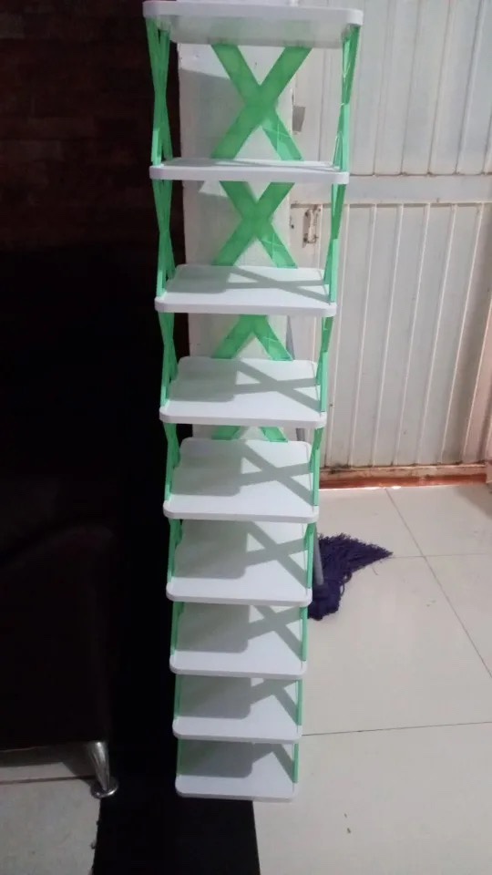 PLASTIC SHOE RACK, NEW 9 LAYERS image indicator(3)
