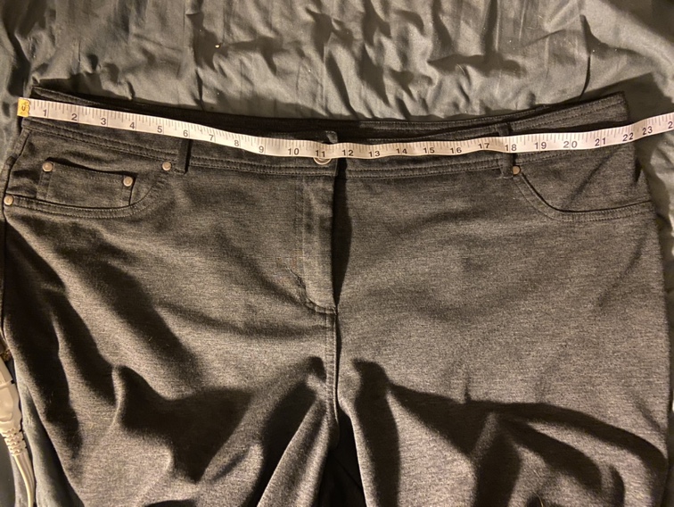 Plus size grey dress/casual pant image indicator(10)