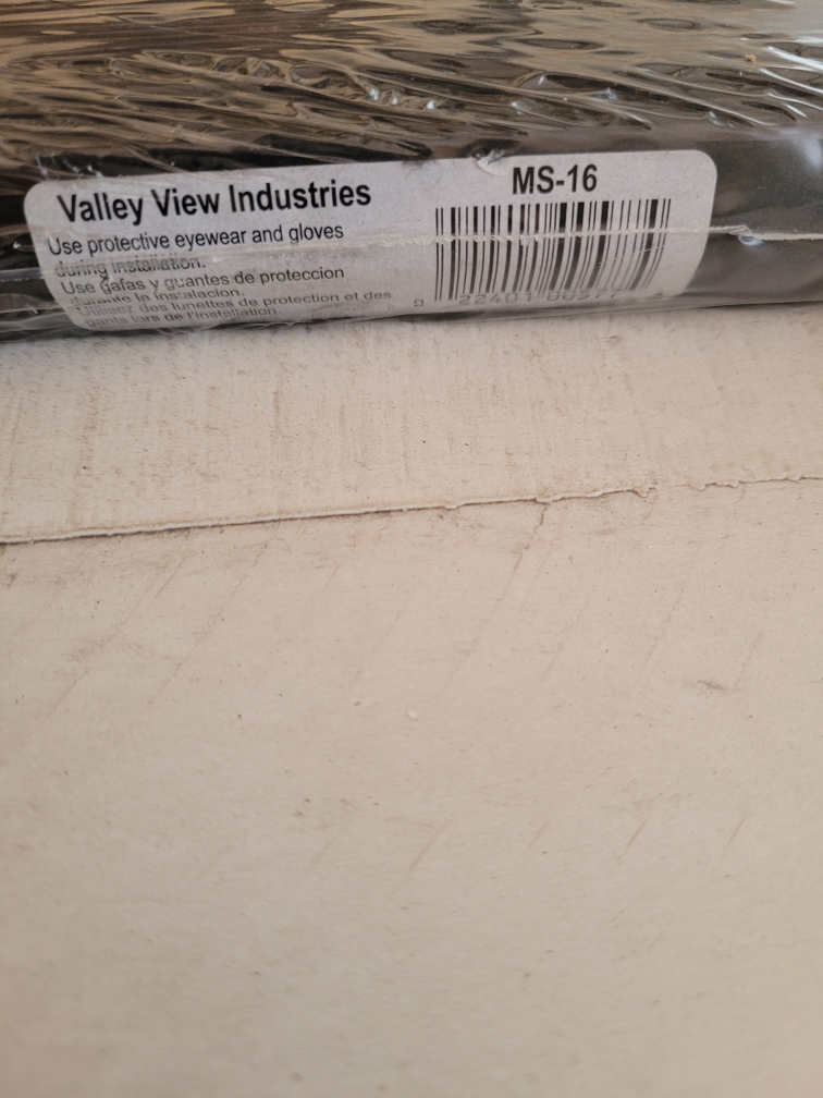Valley View Industries MS-16 Black Metal Corner Brace